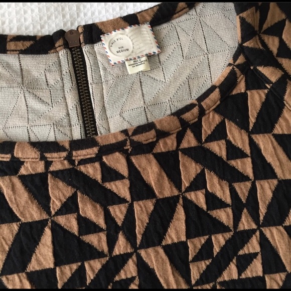 Anthropologie Postmark Trace Jaquard Geometric Top - Picture 3 of 7